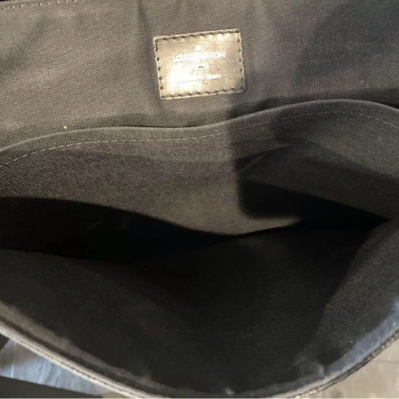 Louis Vuitton District Messenger PM Shoulder Bag Black Canvas/Leather Damier. - Picture 9 of 12
